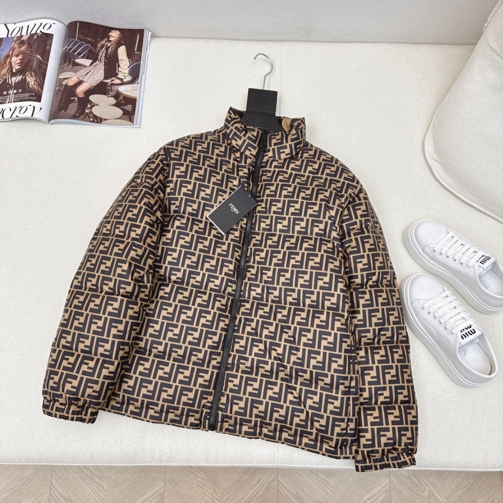 Fendi Double F Puffer Jacket